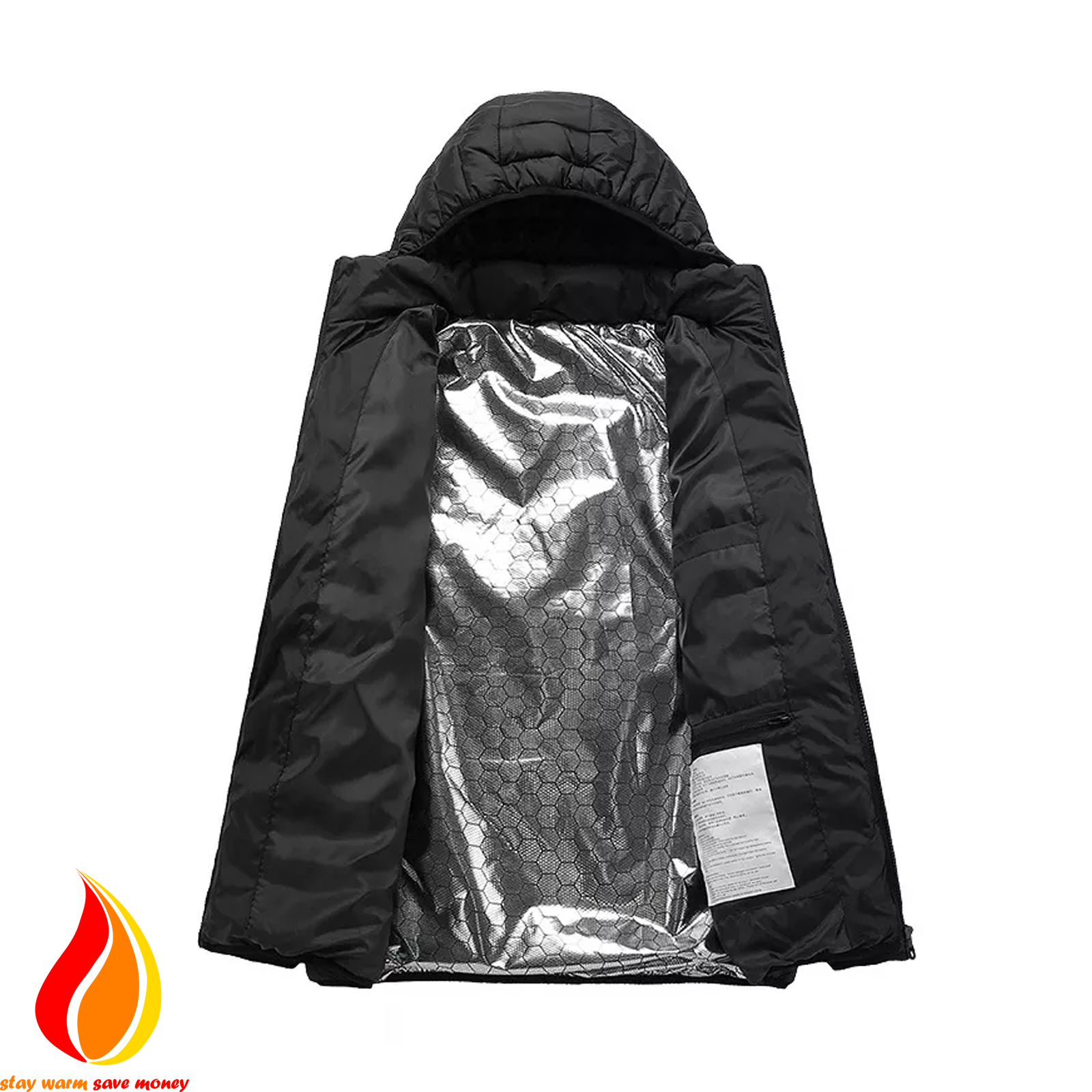Heated Jacket (including Powerbank) - Stay Warm Save Money